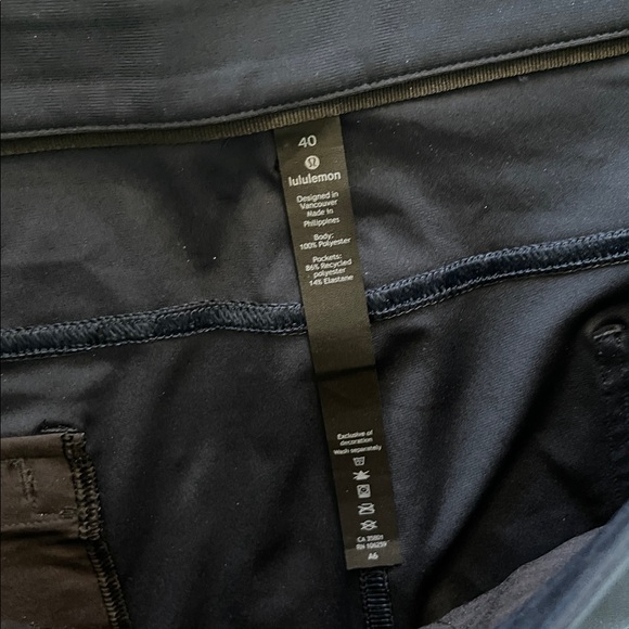 lululemon athletica ABC CLASSIC-Fit 5 Pocket Pant 30L WARPSTREME NAVY - Picture 8 of 11